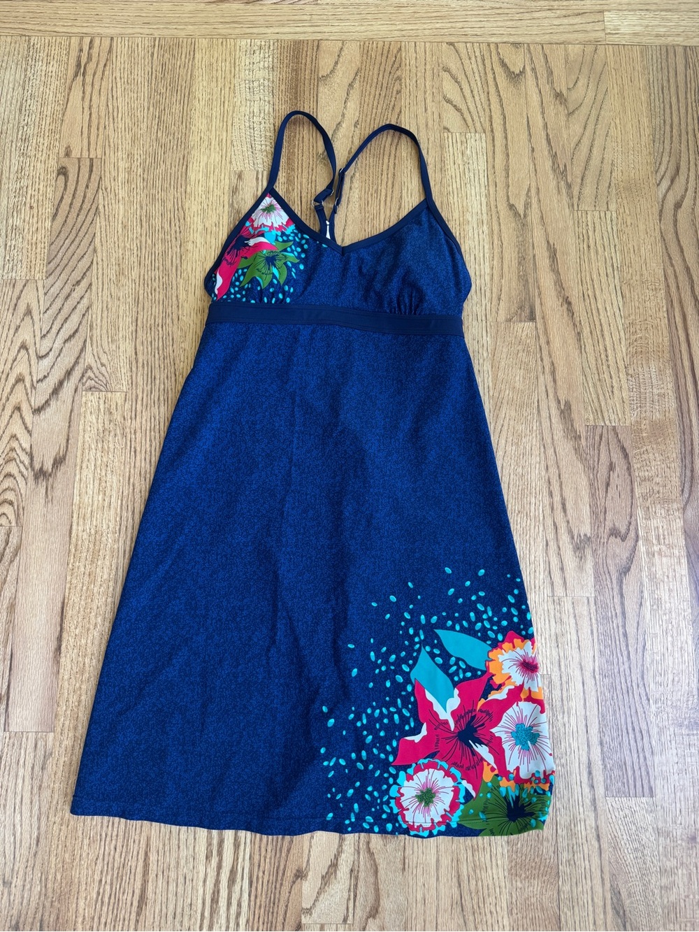 Athleta Navy Santorini Dress. Size Small